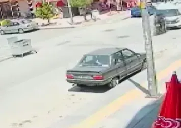 Mamak’ta kafa kafaya çarpışma: 1 yaralı