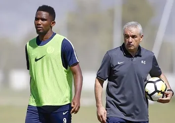 Eto'o'dan Çalımbay'a veda mesajı