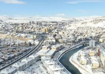 Bayburt buz kesti! Araçlarını battaniye ve halıyla korudular