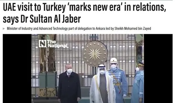 Son dakika: Türkiye-BAE görüşmesi dünya basınında: Yatırım hacmi manşetlere taşındı
