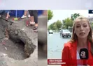 Yollar göle döndü