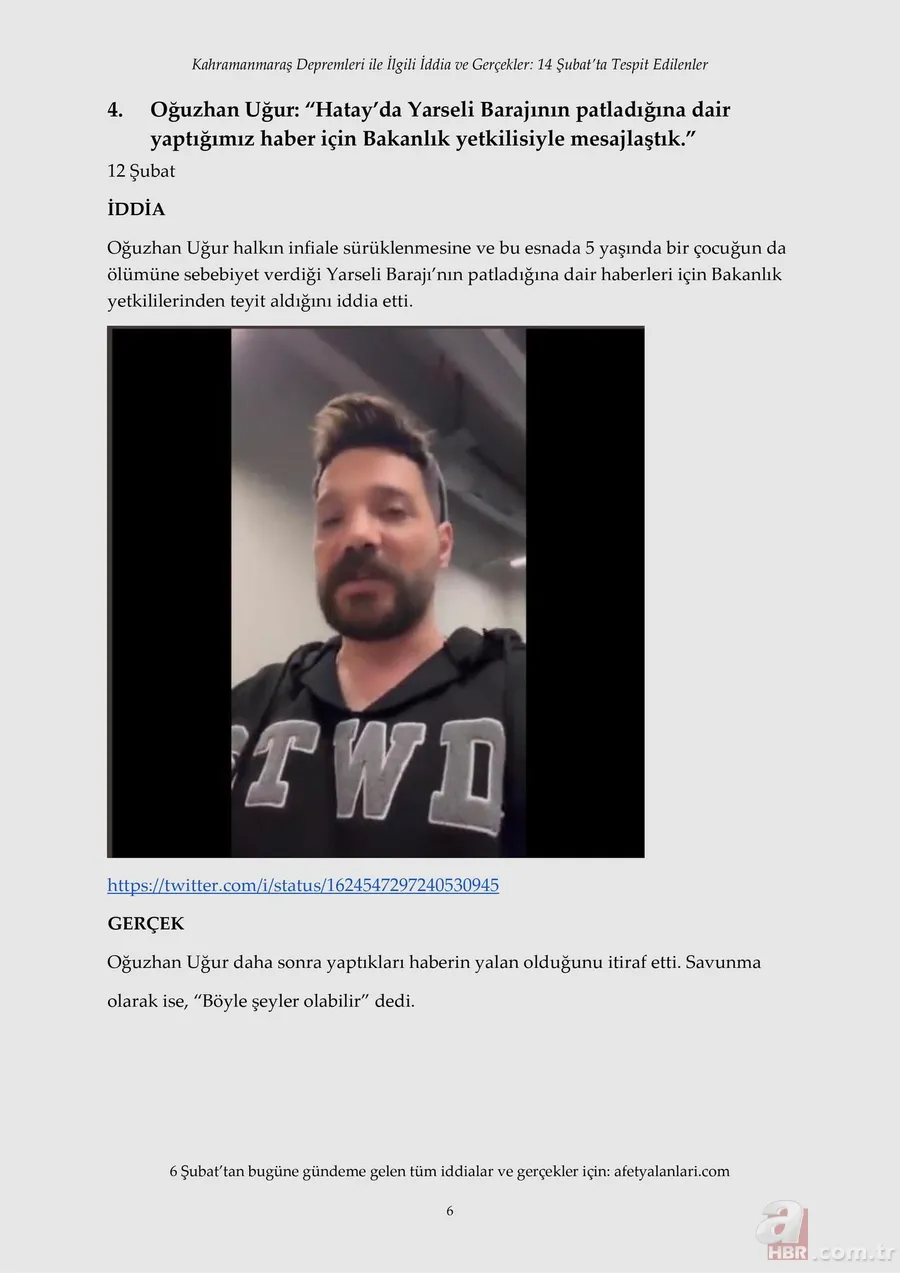Kahramanmaraş depremi sonrası korkunç yalanlar! Muhalefet ve sosyal medyanın provokasyonu çürütüldü 9