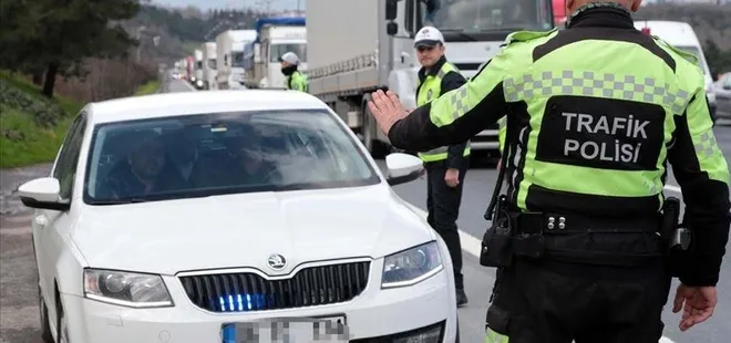 Yetkisiz çakar kullanana 96 bin TL ceza