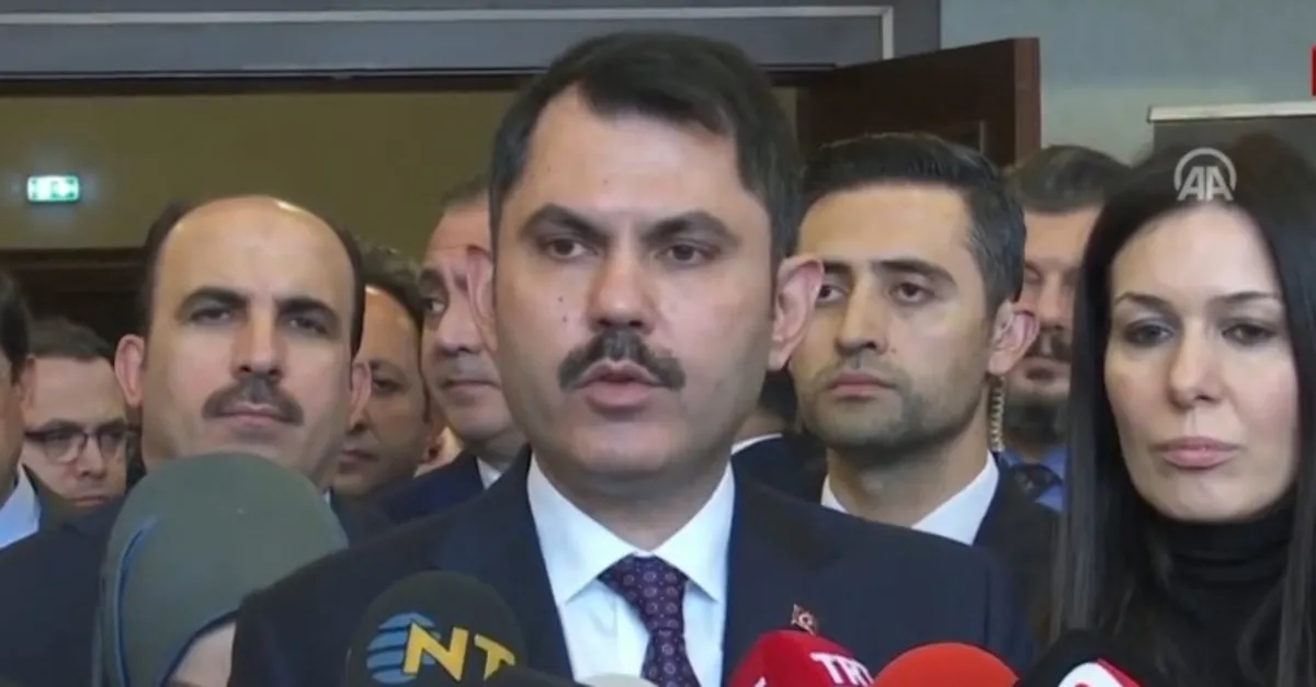 Bakan Murat Kurum: İBB'nin Kanal İstanbul Projesi'nden tek taraflı olarak...