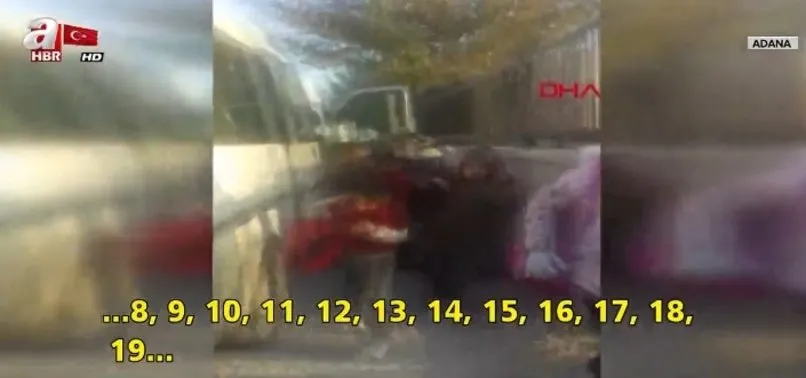 Adana'da okul servisinde şoke eden görüntü! 17 kişilik okul servisinde 34 öğrenci taşıdılar
