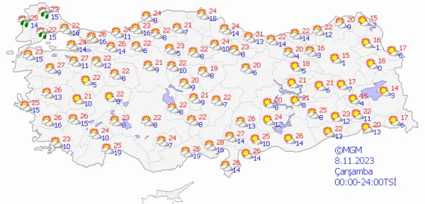 1699169209300.png Kış geliyor! Sıcaklıklar 6 derece birden düşecek sağanak yolda! İstanbul Ankara İzmir hava durumu... - 9