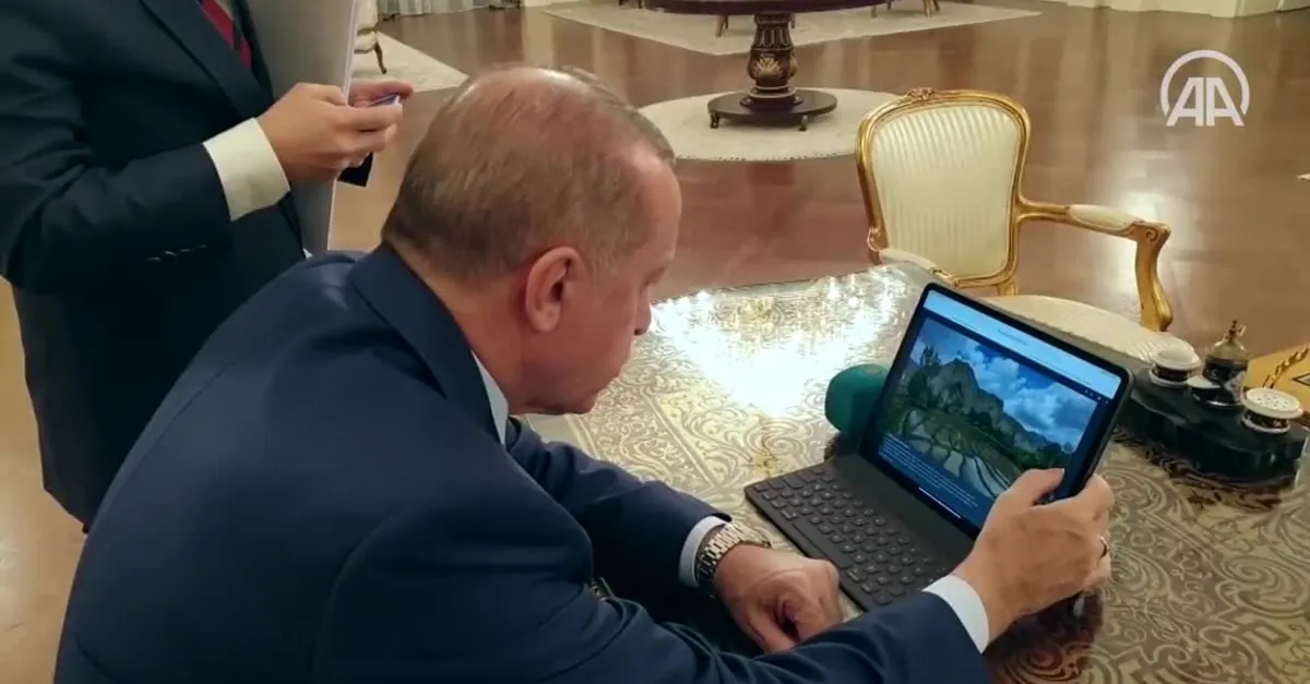 Başkan Erdoğan 'Yılın Fotoğrafları' oylamasına katıldı
