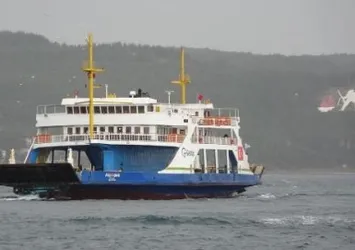Çanakkale'de deniz ulaşımına lodos engeli