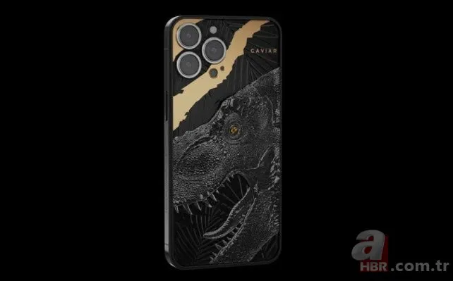 80 milyon yıllık T-rex dişinden iPhone 13 Pro Max yapıldı! Rus şirket fiyatını ve adedini açıkladı