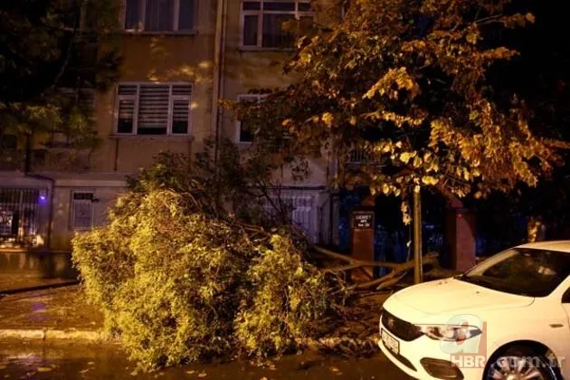 İstanbul'da beklenen yağış başladı 4