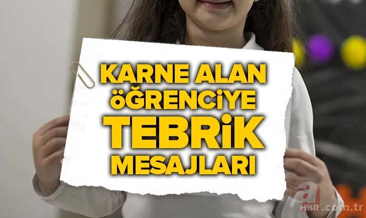 KARNE MESAJLARI 2023: Kısa, anlamlı güzel sözler! Karne alan öğrenciye komik FACEBOOK, WHATSAPP, INSTAGRAM tebrik mesajları! 1