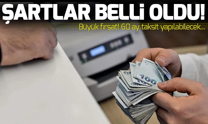 Büyük fırsat! 60 ay taksit yapılabilecek...