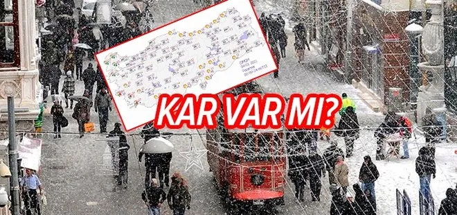 Pazartesi günü kar yağacak mı? Meteoroloji’den ’İstanbul’a kar yağacak mı?’ açıklaması! Ankara’ya kar yağacak mı?