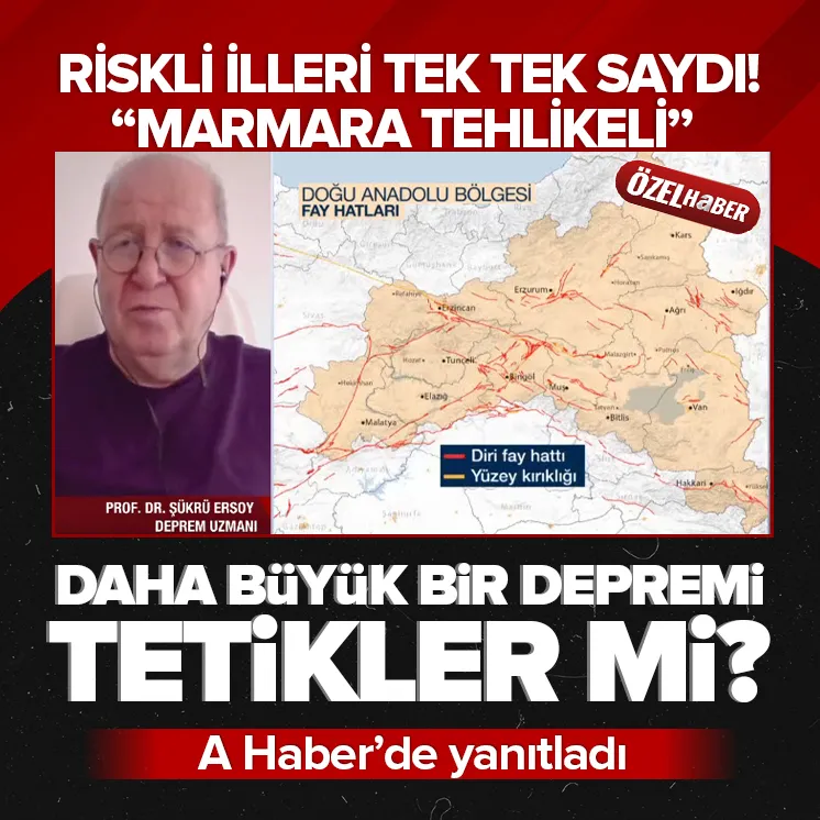 Daha büyük bir depremi tetikler mi?