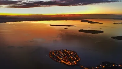 Küçük Venedik’ten büyüleyici manzara