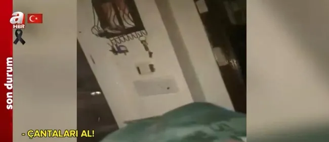 Ebrar Sitesi'nden kaçış! Çökmeyen tek blokta panik anları böyle kayda alındı - 1