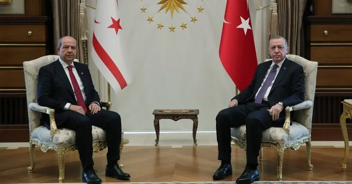 Son dakika: Külliye'de önemli kabul! Başkan Erdoğan, KKTC Cumhurbaşkanı Ersin Tatar ile görüştü - 2