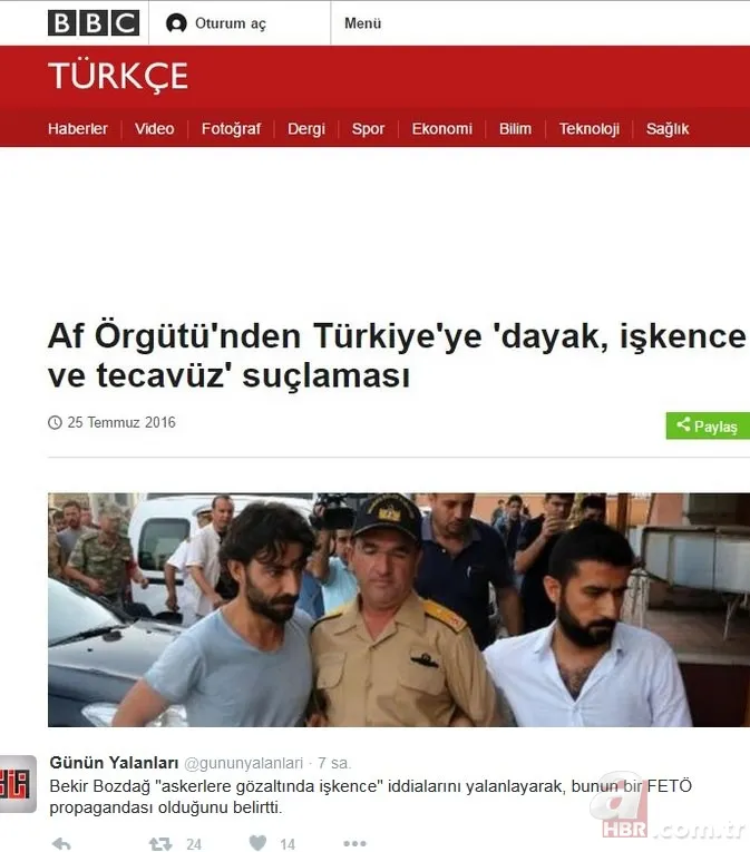 İşte darbe girişimi sonrası ortaya çıkan yalan haberler 6