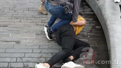 Taksim’de çıkan kavgaya Özel Harekat müdahale etti!