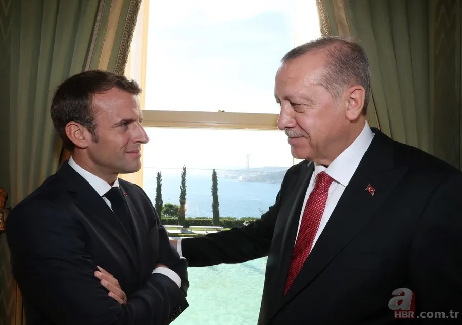 Fransa Cumhurbaşkanı Macron İstanbul'a geldi 11