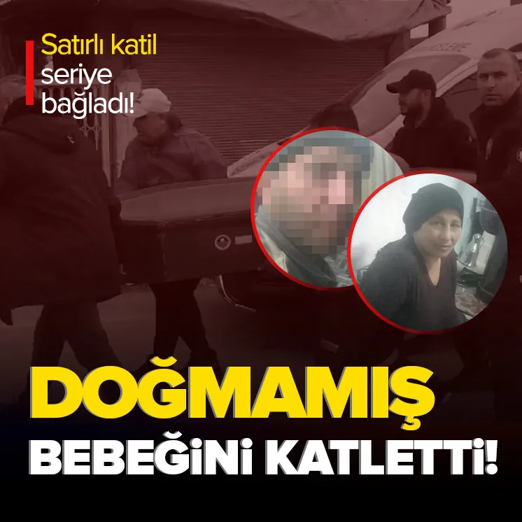 7 aylık hamile eşini acımadan biçti!