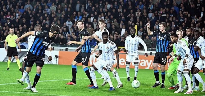 Beşiktaş Club Brugge’dan puanı kopardı aldı: 1-1 | MAÇ SONUCU ÖZET