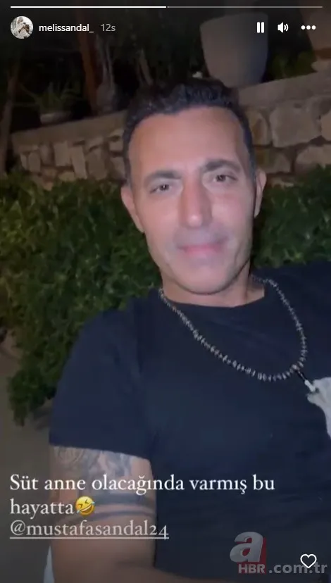 Mustafa Sandal’ın eşi Melis Sandal’ın paylaşımı sosyal medyayı kırdı geçti! “Kim demiş erkek adam emzirmez diye” 4