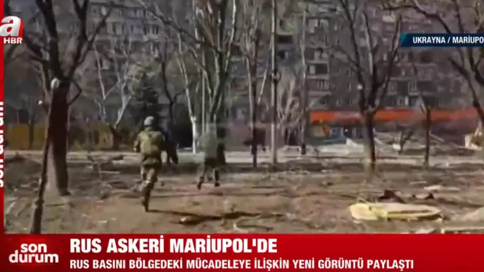 Rus askeri Mariupol’de