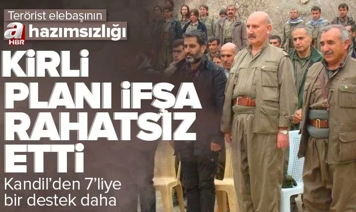 Terörist elebaşının AHaber rahatsızlığı