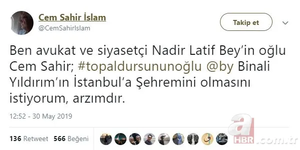 "Topal Dursun'un oğlu Binali" sosyal medyada gündem oldu! 10