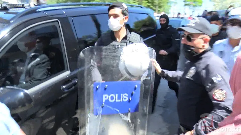 Deprem toplanma alanına kentsel dönüşüm! CHP'li İBB Başkanı İmamoğlu'na protesto: 1 kişi yaralandı 1