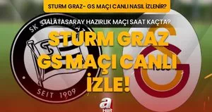 STURM GRAZ - GALATASARAY MAÇI CANLI İZLE!