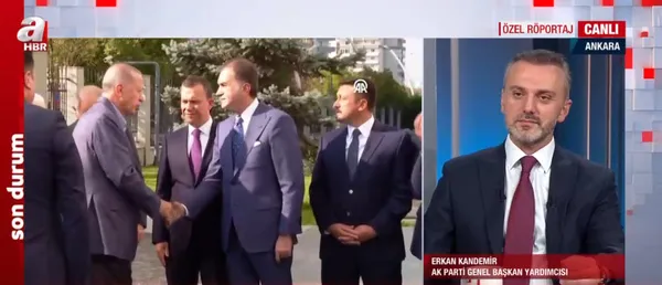 AK Parti'de büyük kongre hazırlığı! AK Parti Genel Başkan Yardımcısı Erkan Kandemir A Haber'de - 2