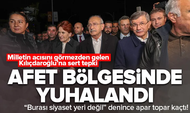 Vatandaş Kılıçdaroğlunu yuhaladı: Siyaset yeri değil