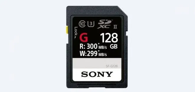 Sony’den “dünyanın en hızlı SD kartı