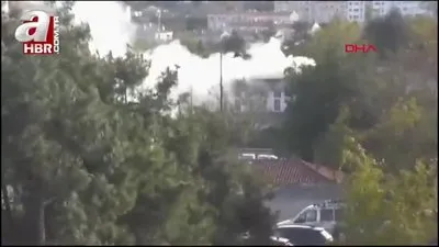 İTÜ rektörlük binasında yangın