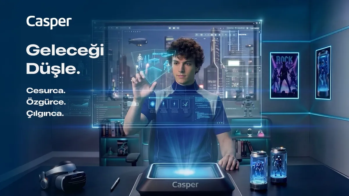 Casper 35. yılında geleceği ekrana taşıdı