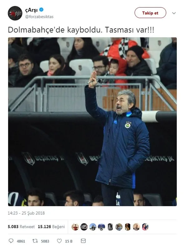 çArşı’nın skandal Aykut Kocaman paylaşımına büyük tepki