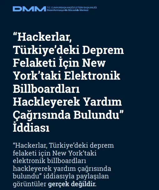depremle-ilgili-dezenformasyon-bulteni-yayimlandi-jandarma-turk-bayragini-indirmeye-calisti-iddialari-yalanlan-1677494922240.jpg Depremle ilgili Dezenformasyon Bülteni yayımlandı! "Jandarma Türk bayrağını indirmeye çalıştı" iddiaları yalanlandı - 3