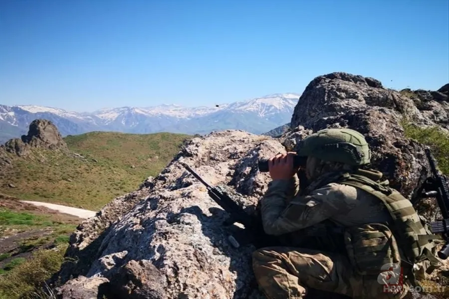 Kuzey Irak'a yapılan kara ve hava harekatından yeni fotoğraflar 9