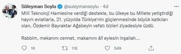 Son dakika | Selçuk Bayraktar’ın babası Özdemir Bayraktar vefat etti