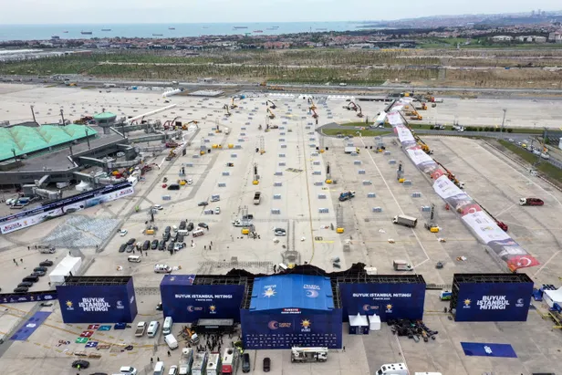 AK Parti İstanbul mitingi CANLI 7 MAYIS 2023 | Atatürk Havalimanı Cumhurbaşkanı Erdoğan İstanbul Mitingi A Haber canlı yayın İZLE! #TürkiyeSanaEmanet