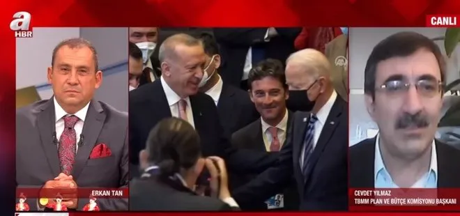 AK Parti Bingöl Milletvekili Cevdet Yılmaz A Haber’de Başkan Erdoğan ile Biden’ın görüşmesini değerlendirdi