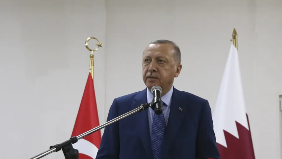 Katar’daki Türk birliğinden ilk görüntüler! Başkan Erdoğan Halid bin Velid Kışlası'nı ziyaret etti