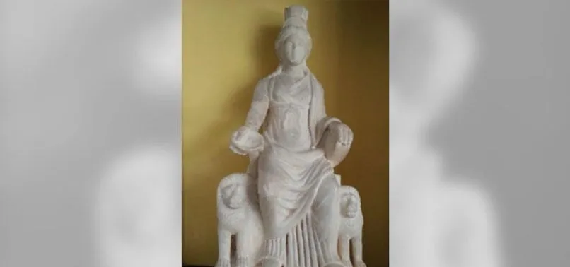 50 yıl önce kaçırılan 1700 yıllık ana tanrıça Kybele Heykeli Türkiye yolunda