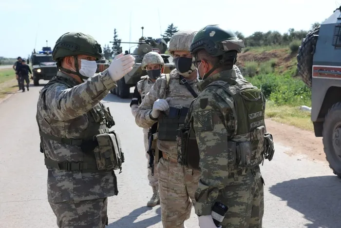 Son dakika: 4’üncü Türk-Rus birleşik kara devriyesi icra edildi! İşte görüntüler