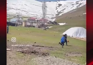 MİNİKLER BAHARI MANGALLA KARŞILADI