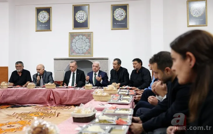 Başkan Erdoğan vatandaşların davetini kıramadı: İftardan sonra çay