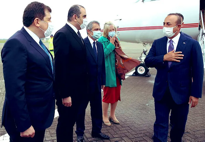 Son dakika: Dışişleri Bakanı Çavuşoğlu, İngiliz mevkidaşı Dominic Raab ile görüştü