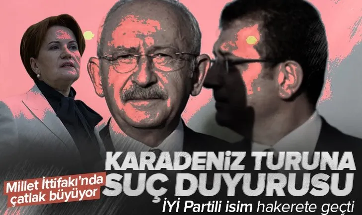 CHP’li İBB Başkanı Ekrem İmamoğlu ittifakı çatlattı! İYİ Partili avukattan İmamoğlu’nun Karadeniz turu için suç duyurusu
